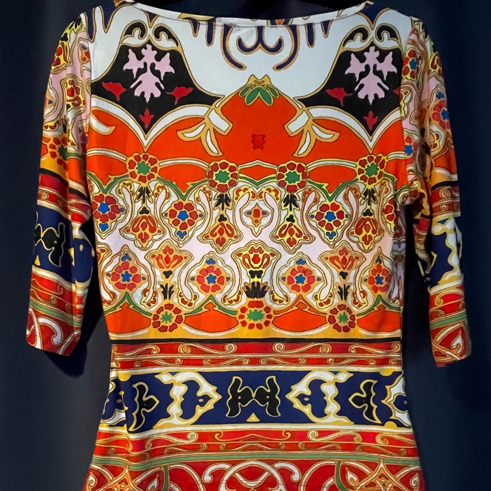 Vibrant Multicolor Blouse - Picture 2 of 2
